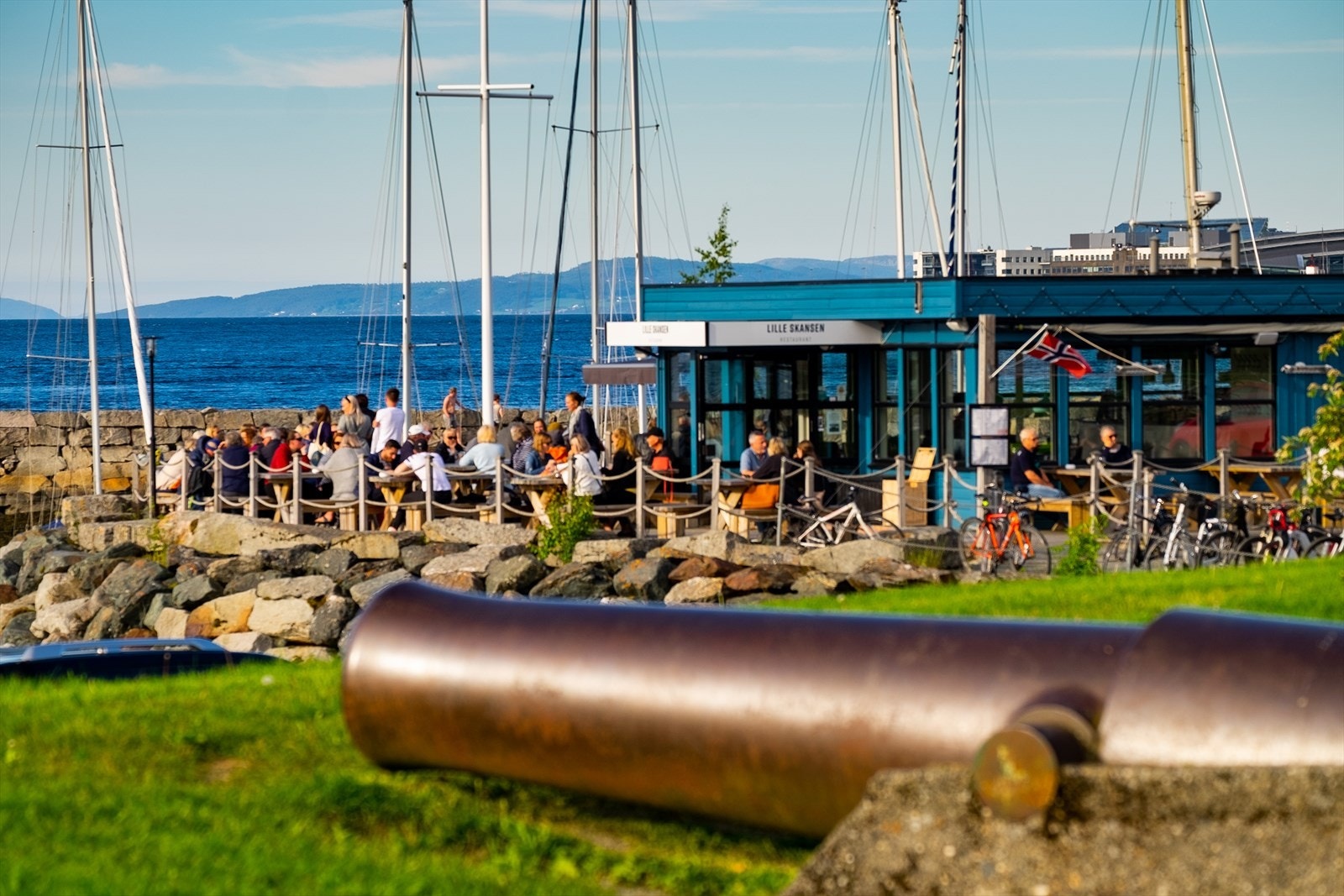 Lille Skansen kun en kort spasertur unna. Galleribilde
