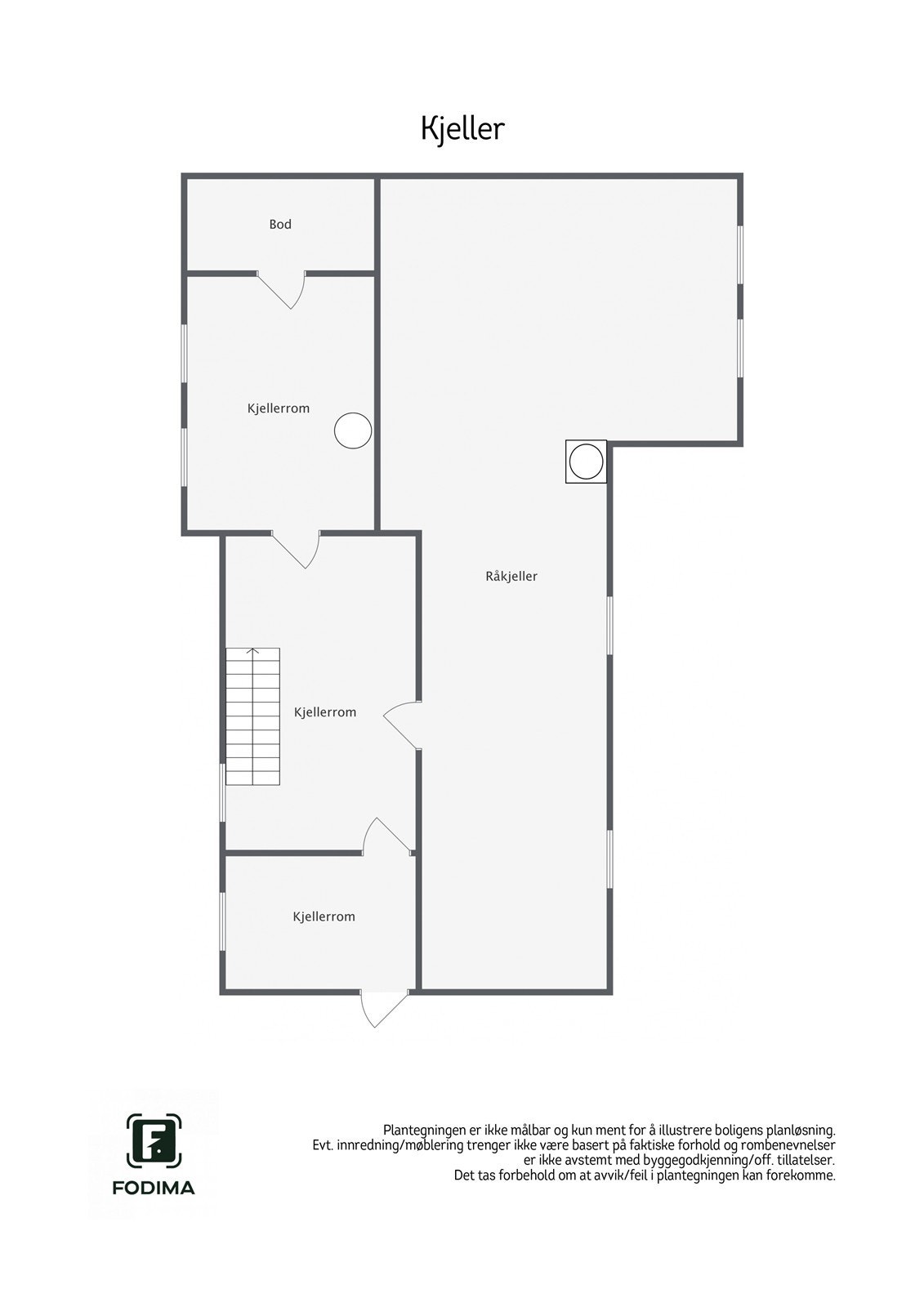 Sukkertoppen 3 - 2D - Kjeller - Letterhead Galleribilde