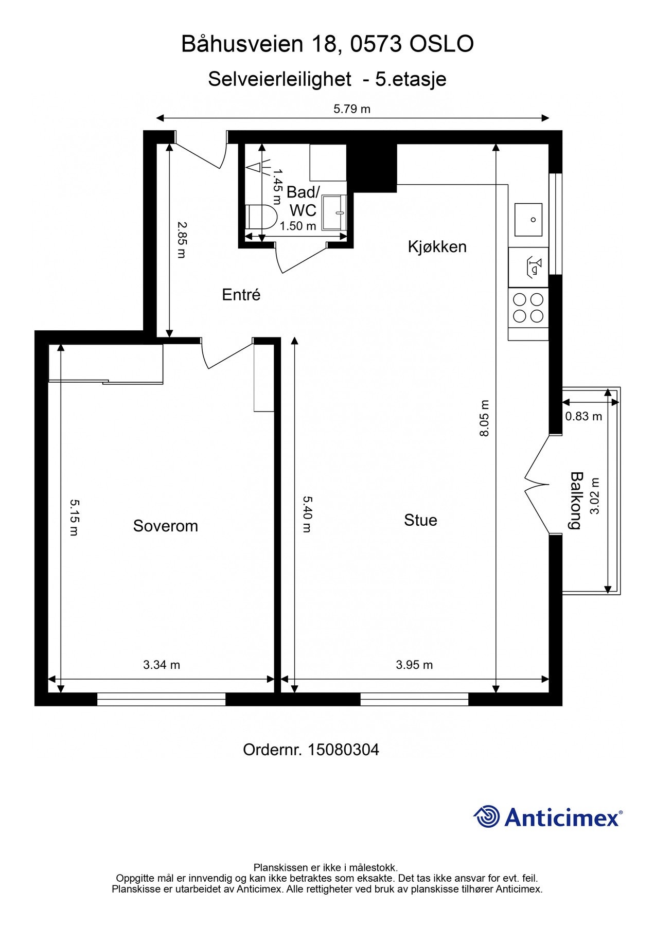 Dagens planløsning. Galleribilde