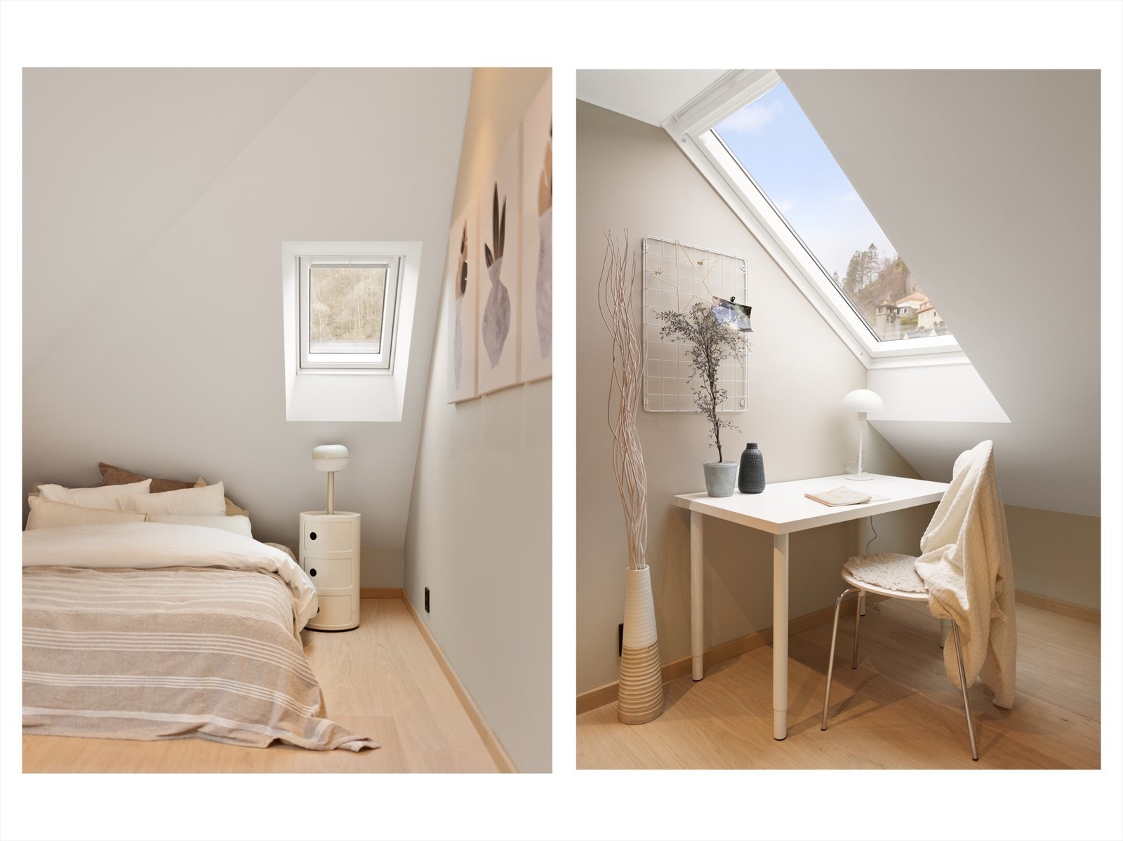 Flere takvinduer gir godt med lysinnslipp. Galleribilde