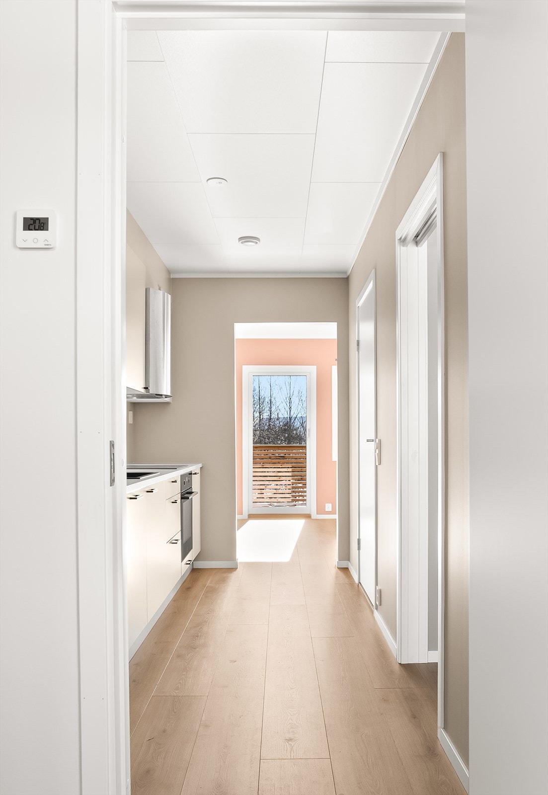 Et balansert ventilasjonsanlegg med varmegjenvinning sørger for et sunt og godt inneklima i hele boligen. Galleribilde