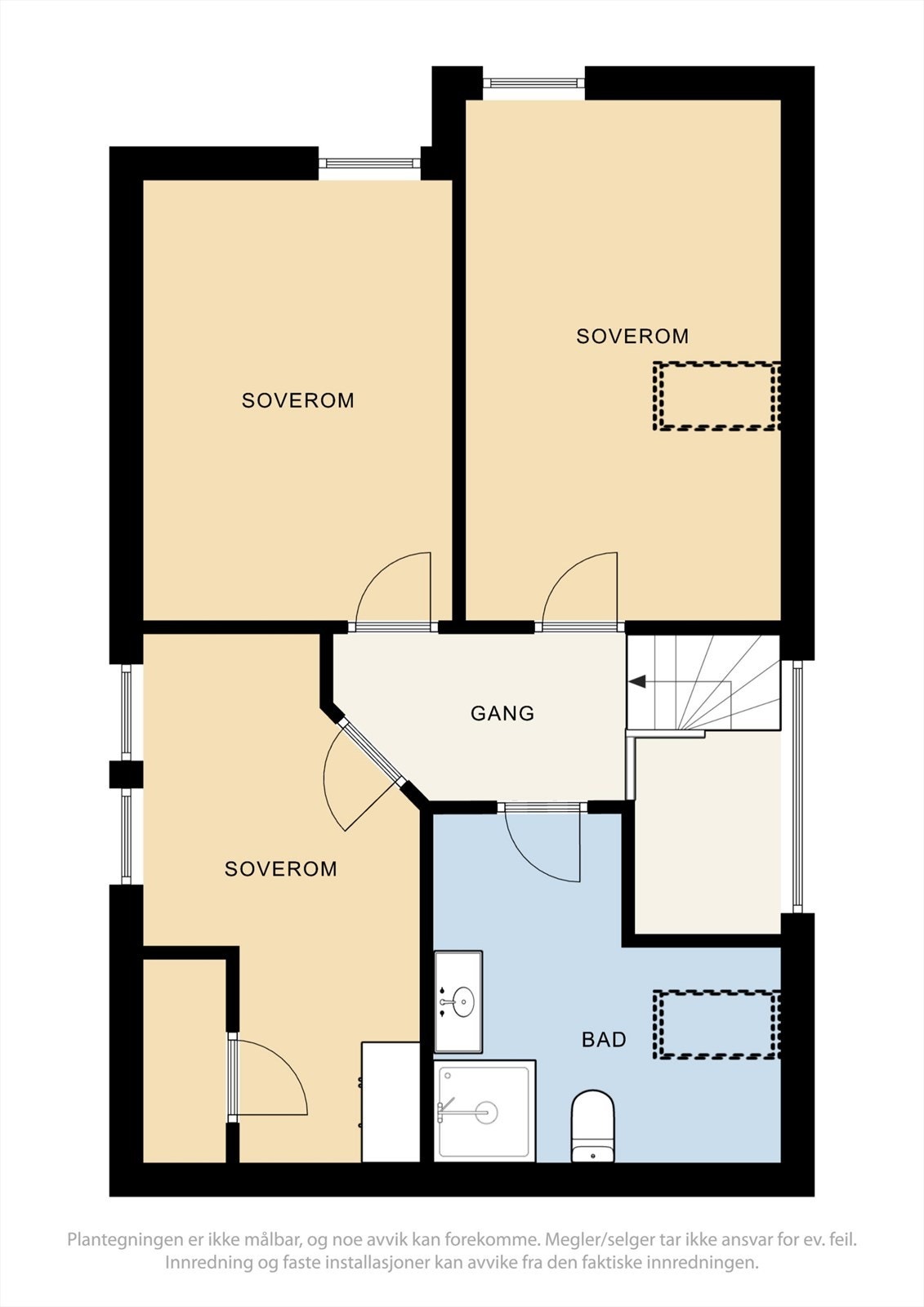 Plantegning - 3.etasje Galleribilde