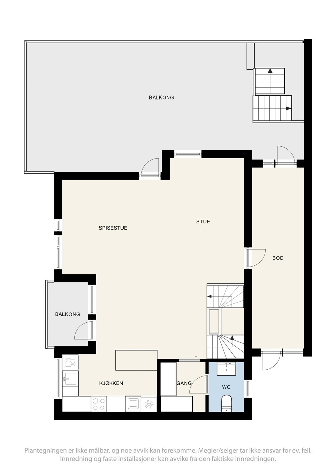 Plantegning -2.etasje Galleribilde
