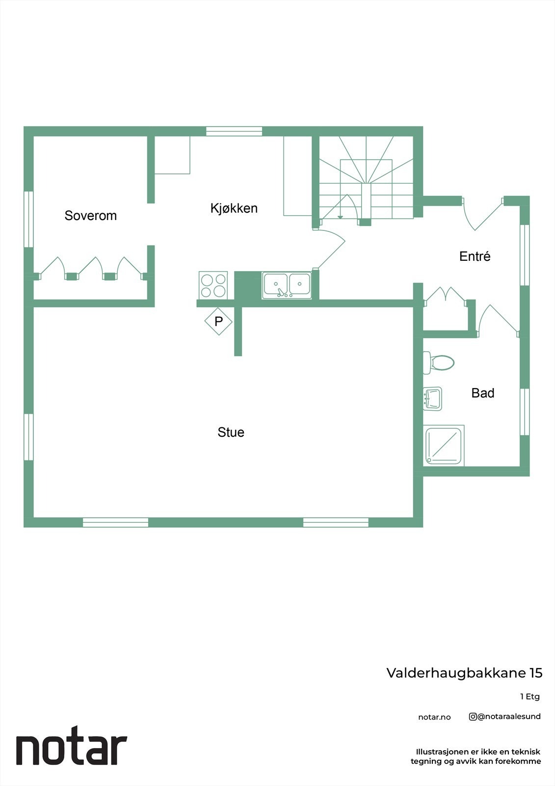 Hovedetasje Galleribilde