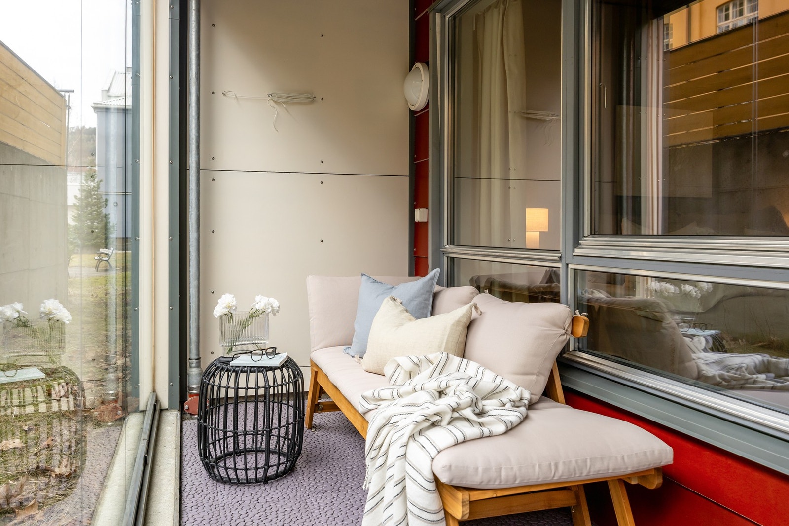 Bra med plass for utemøbler og evt. grill. Galleribilde