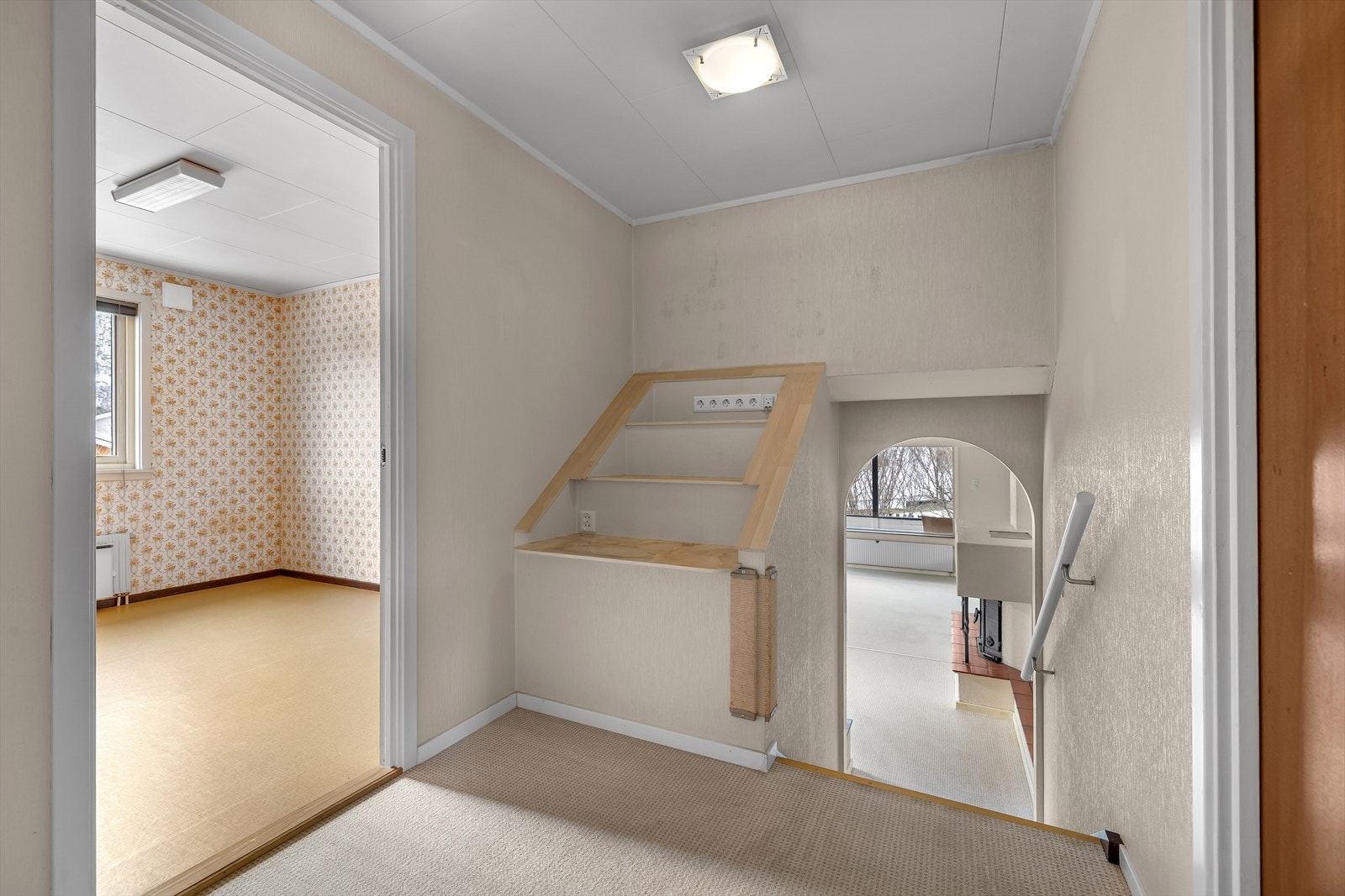 Alle soverommene ligger i planet over stue Galleribilde