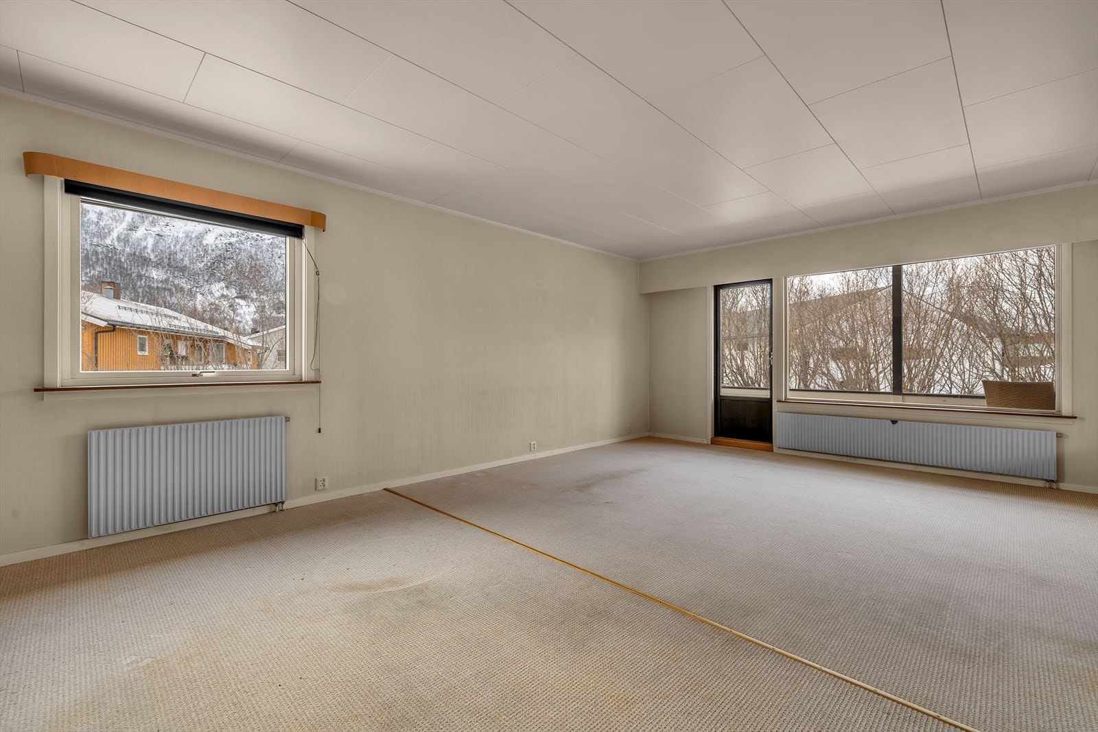 Plass til flere møbleringssoner i stuedelen Galleribilde