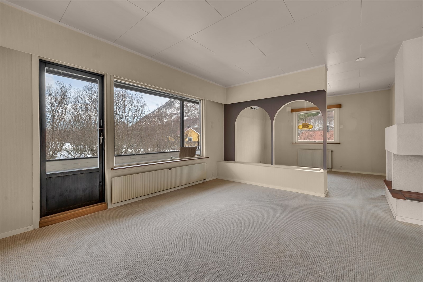 Utgang til vestvendt veranda Galleribilde