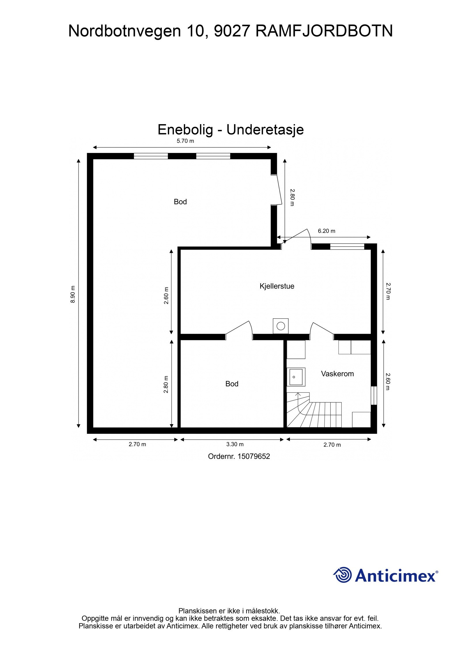 Plantegning u. etasje Galleribilde