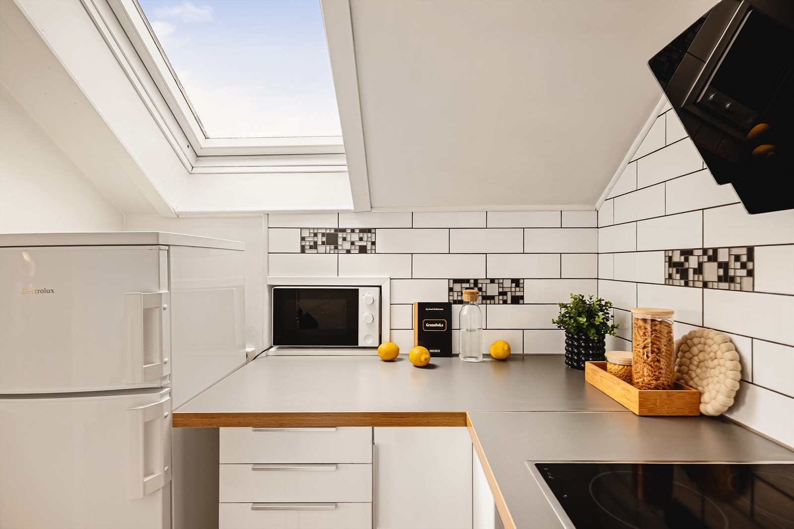 Kjøkkenet er fra IKEA og måler 3,6 kvm. Galleribilde