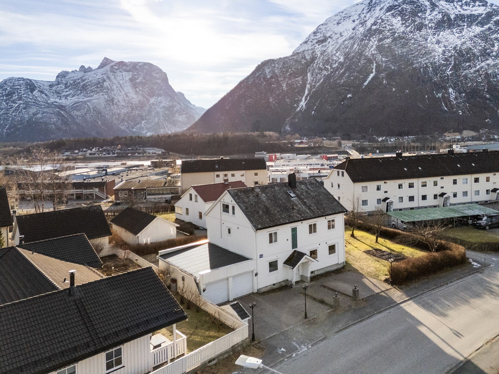 Dronefoto Galleribilde