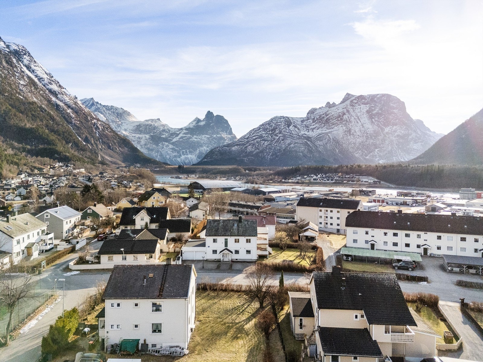 Dronefoto Galleribilde