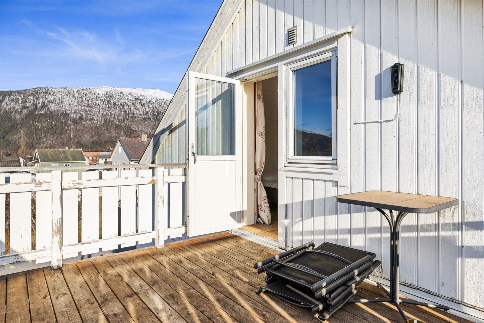 Veranda i 3. etasje med flott utsikt Galleribilde