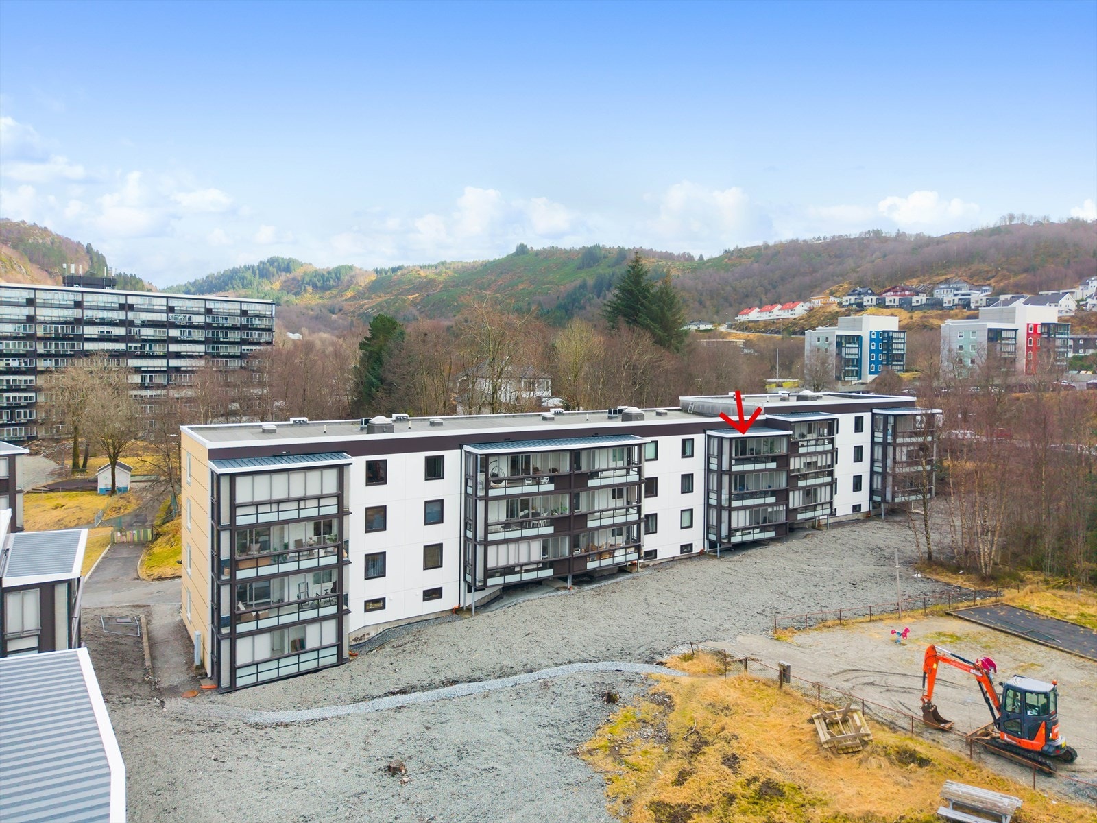 Beliggende i byggets øverste etasje (4) Galleribilde