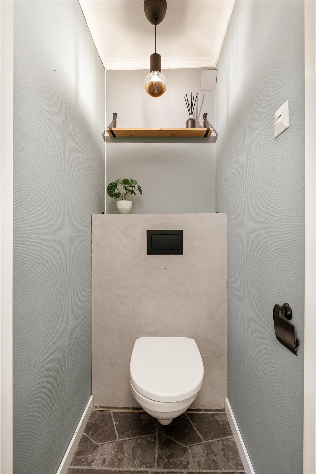 Et separat toalettrom er en funksjonell løsning i hverdagen. Galleribilde