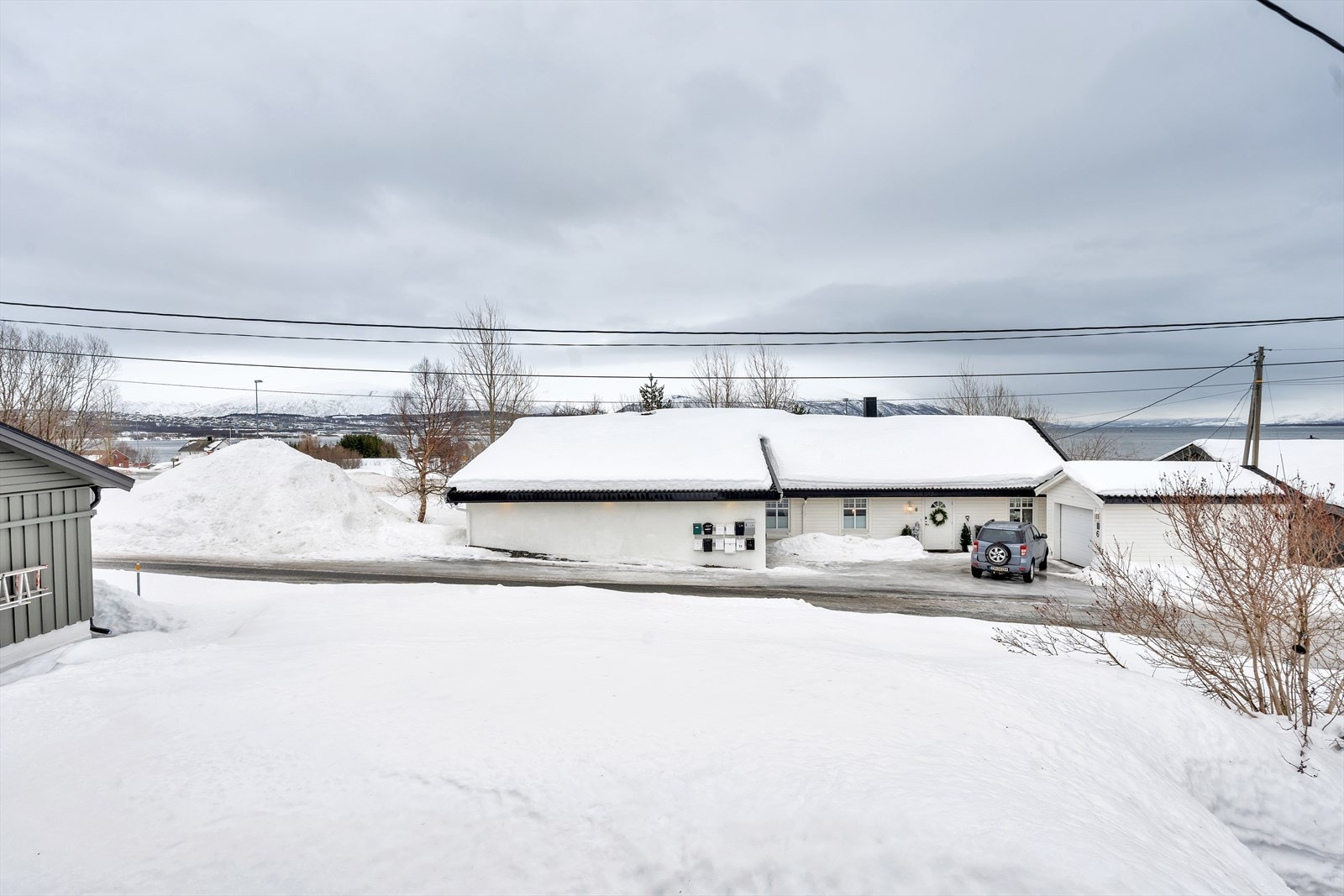 Flott utsikt over nærområdet. Galleribilde