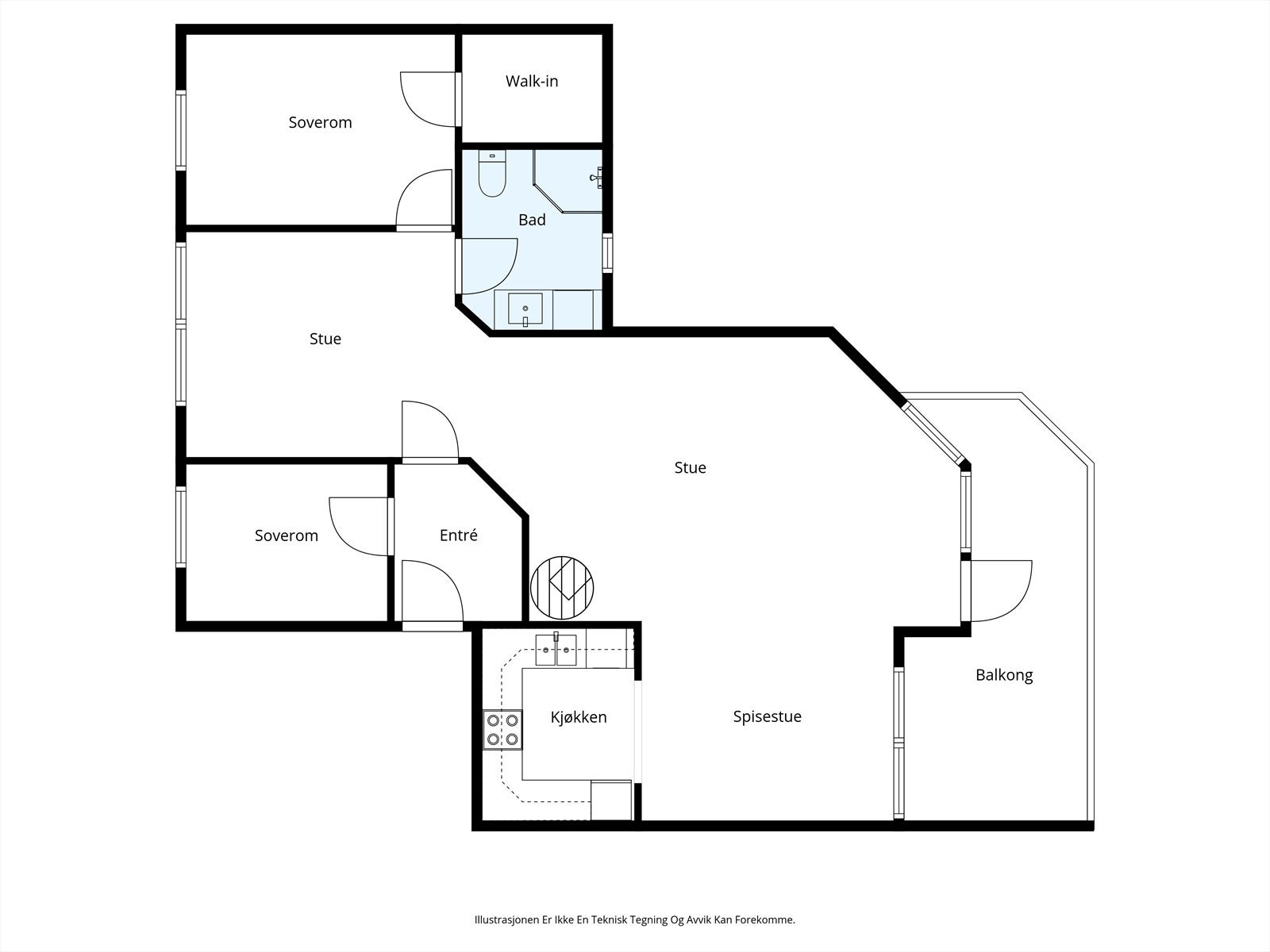 Plantegning. Galleribilde