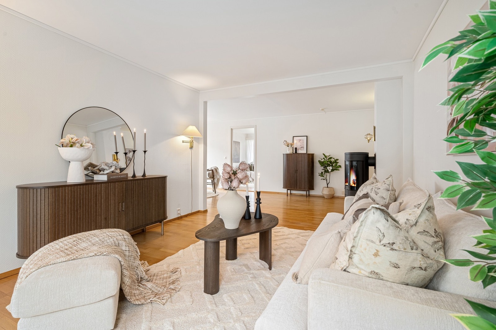 Her er det god plass til møblering etter eget ønske. Galleribilde