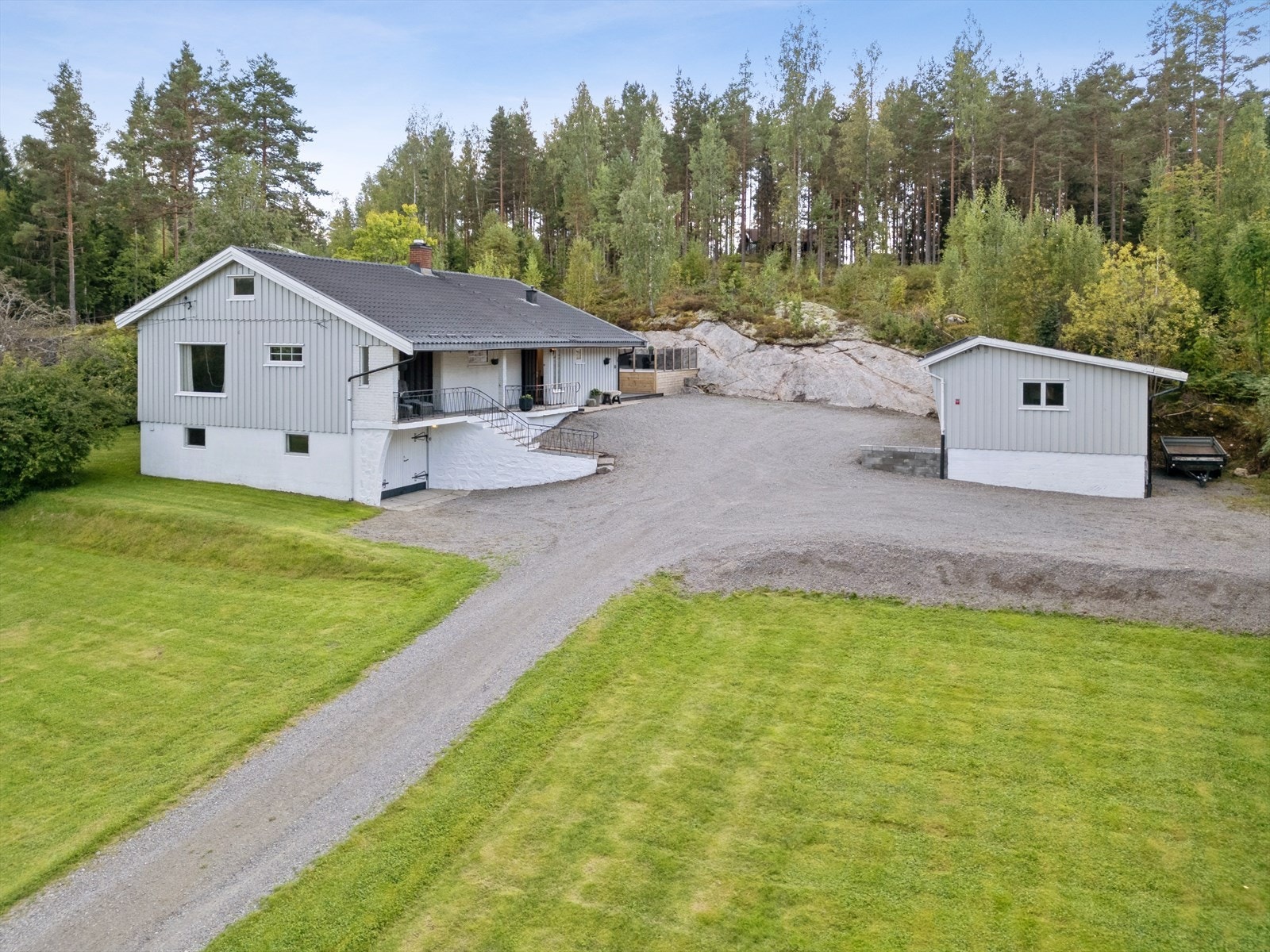 Velkommen til Børrudvegen 178! Foto: Ole Kaldal/Efkt Galleribilde