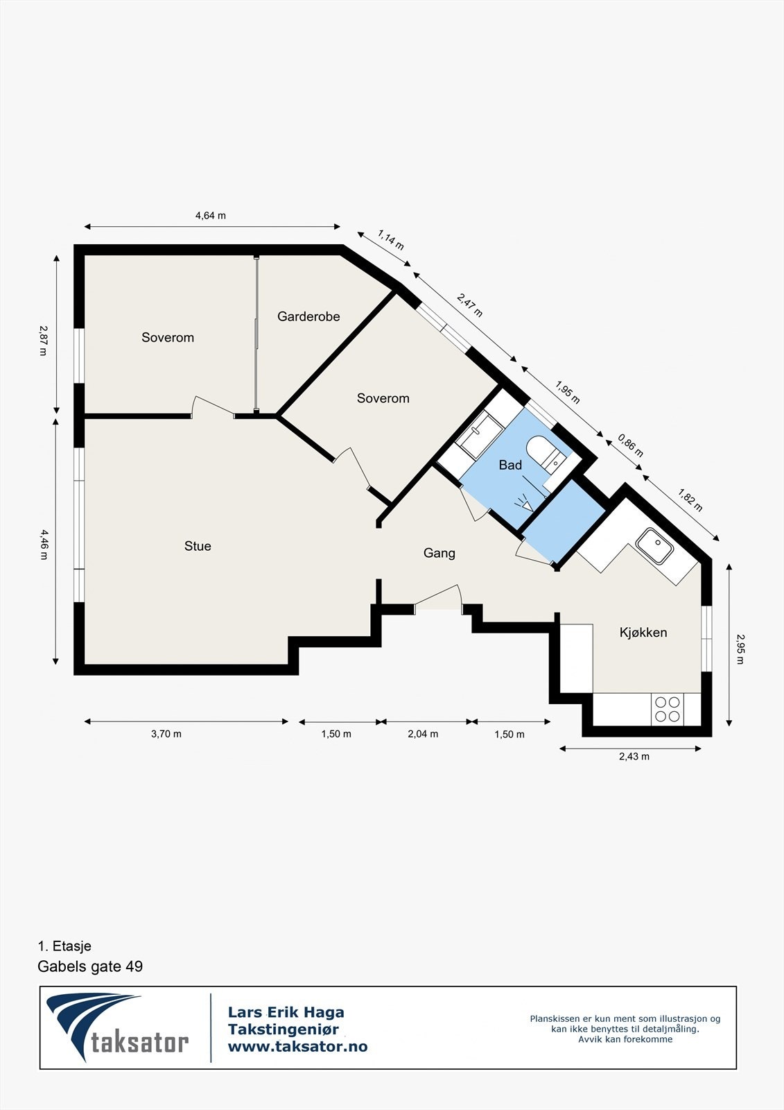 Plantegning. Galleribilde