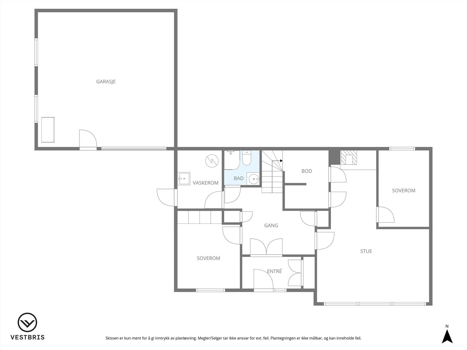 1st floor 4 knapphusvegen vre vats without dim Galleribilde