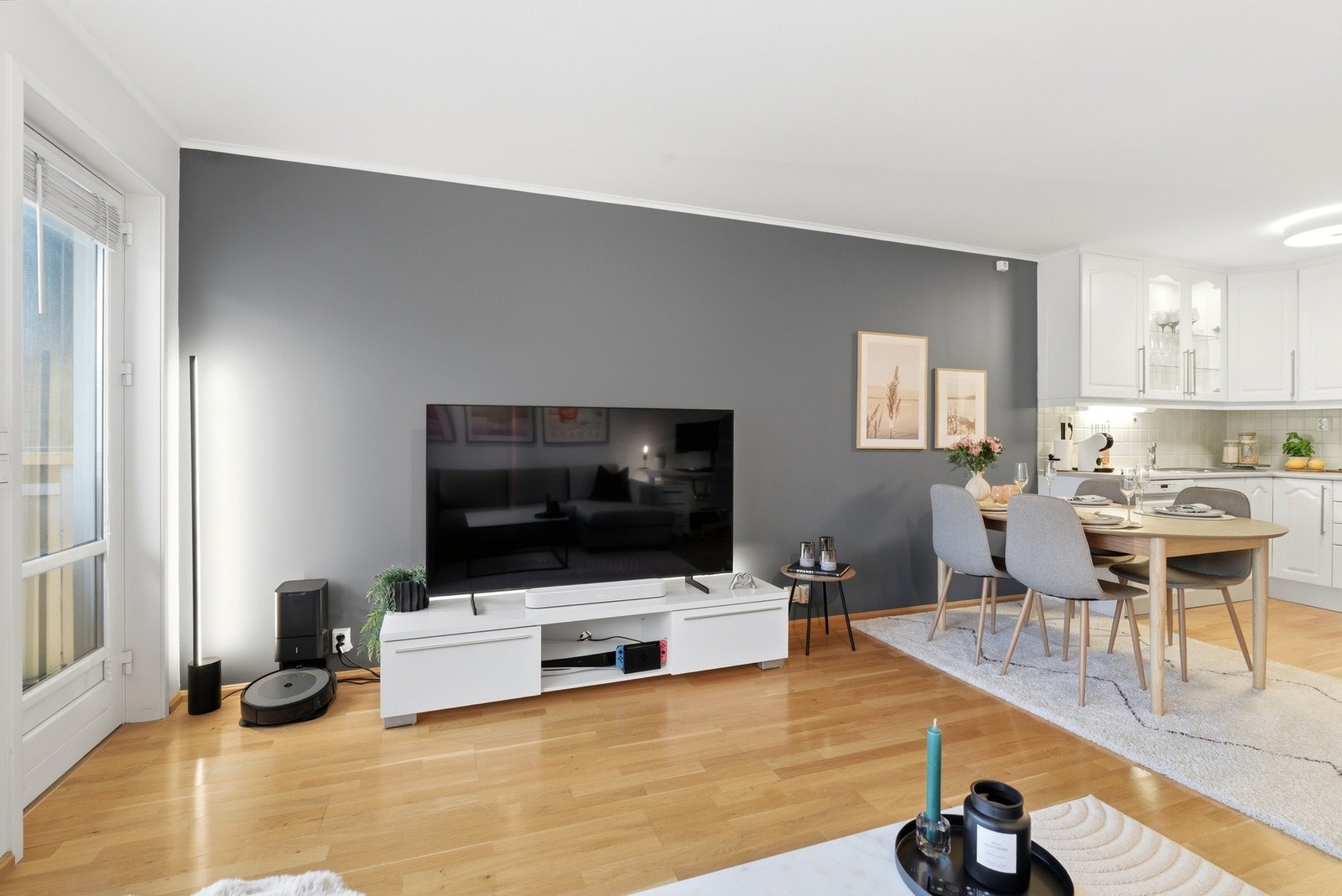 De ulike fargekombinasjoner sørger for et mer moderne og tidløst preg. Galleribilde