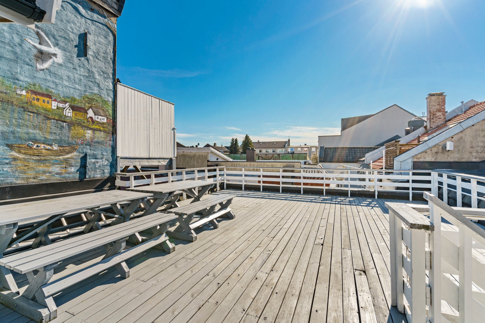 Felles takterrasse Galleribilde