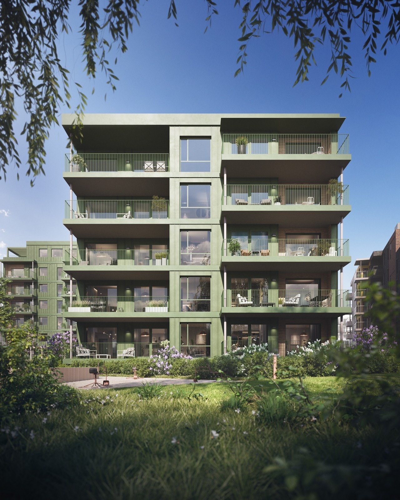 Velkommen inn til en av Trondheims nyeste boligområder Leangen. En lekker 2-roms i 3. etasje Galleribilde