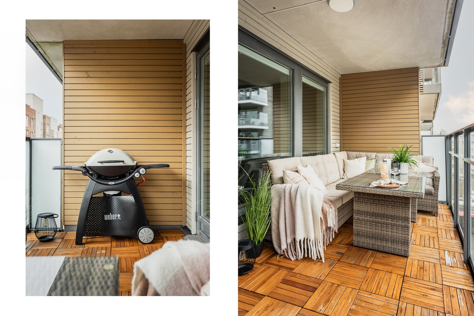 Her er det god plass til både sofagruppe og grill . Galleribilde