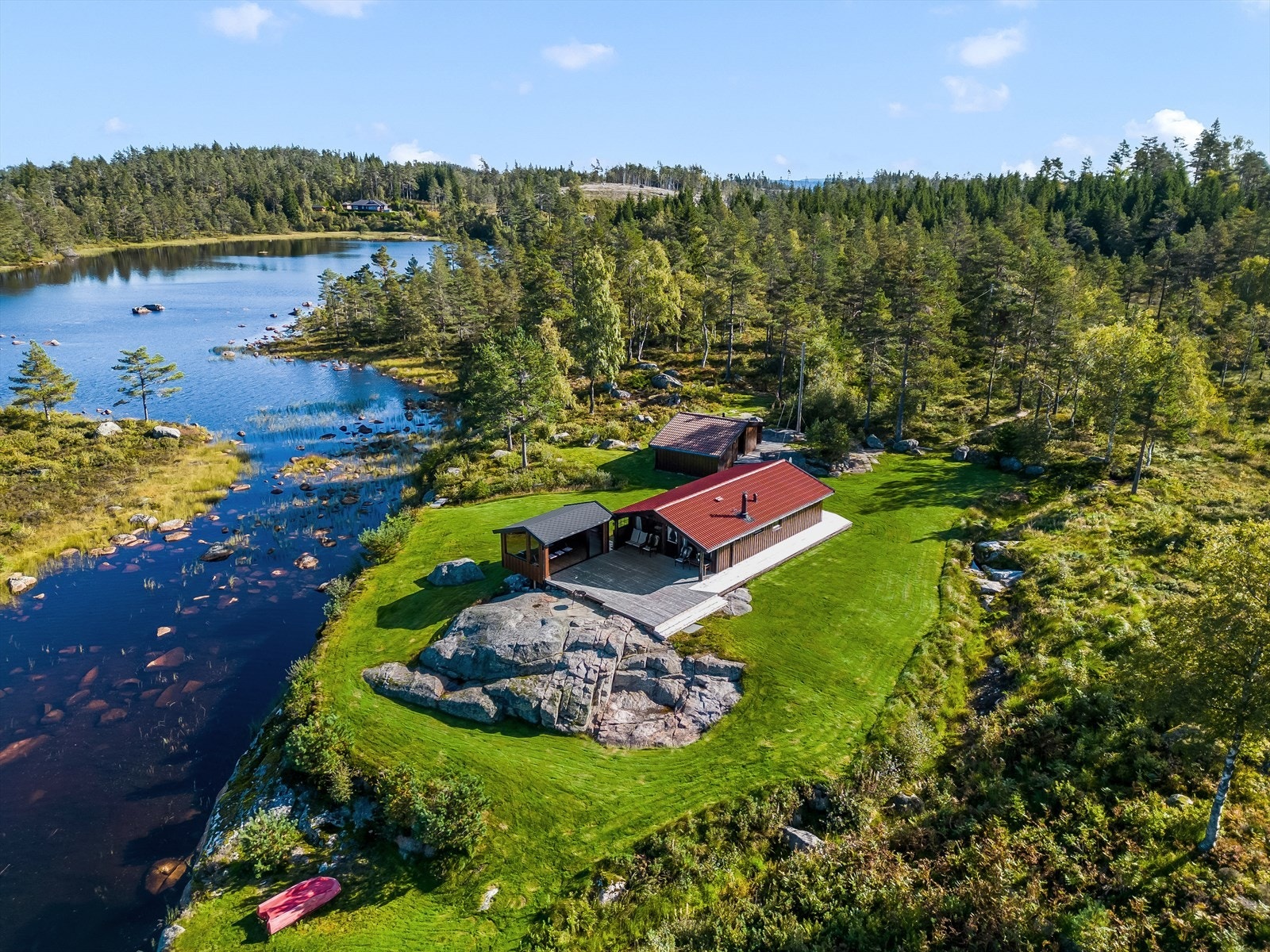 Velkommen til Bruskalandsveien 158! Foto v/Hjort Media Andre Martinsen. Galleribilde