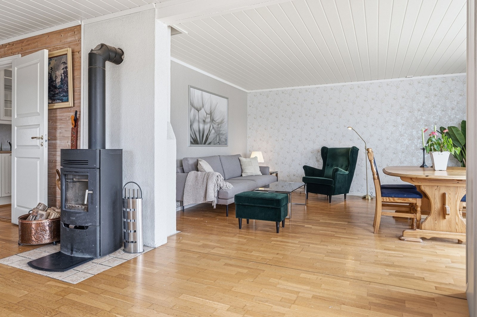 Fra stuen mot spisestuen Galleribilde