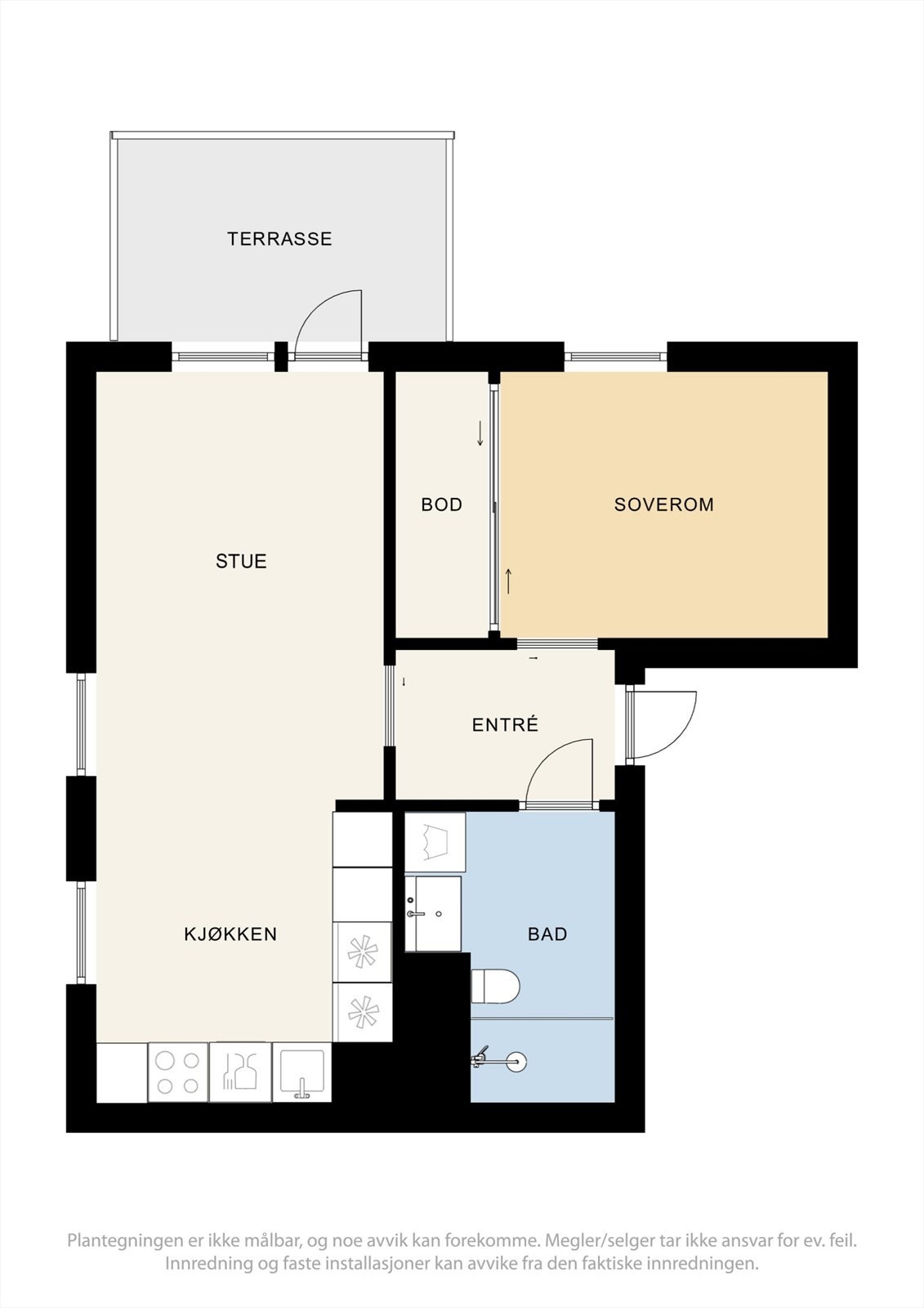 Plantegning. Galleribilde