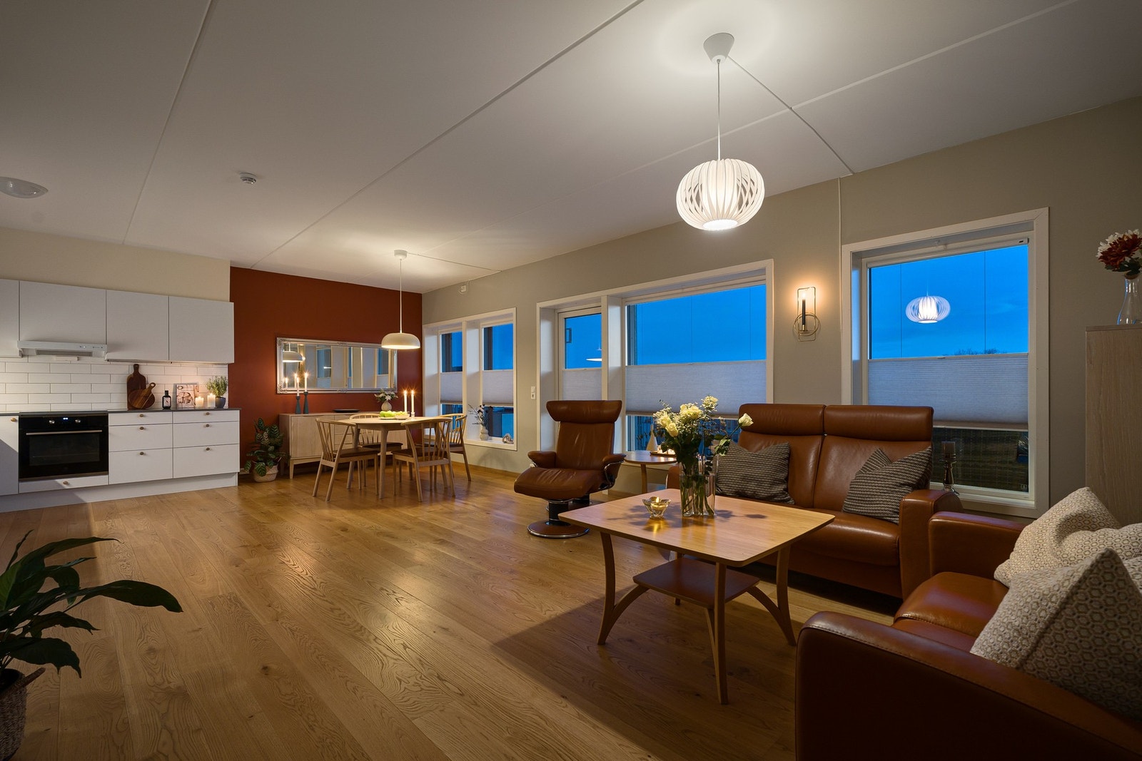 Kveldsfoto Galleribilde