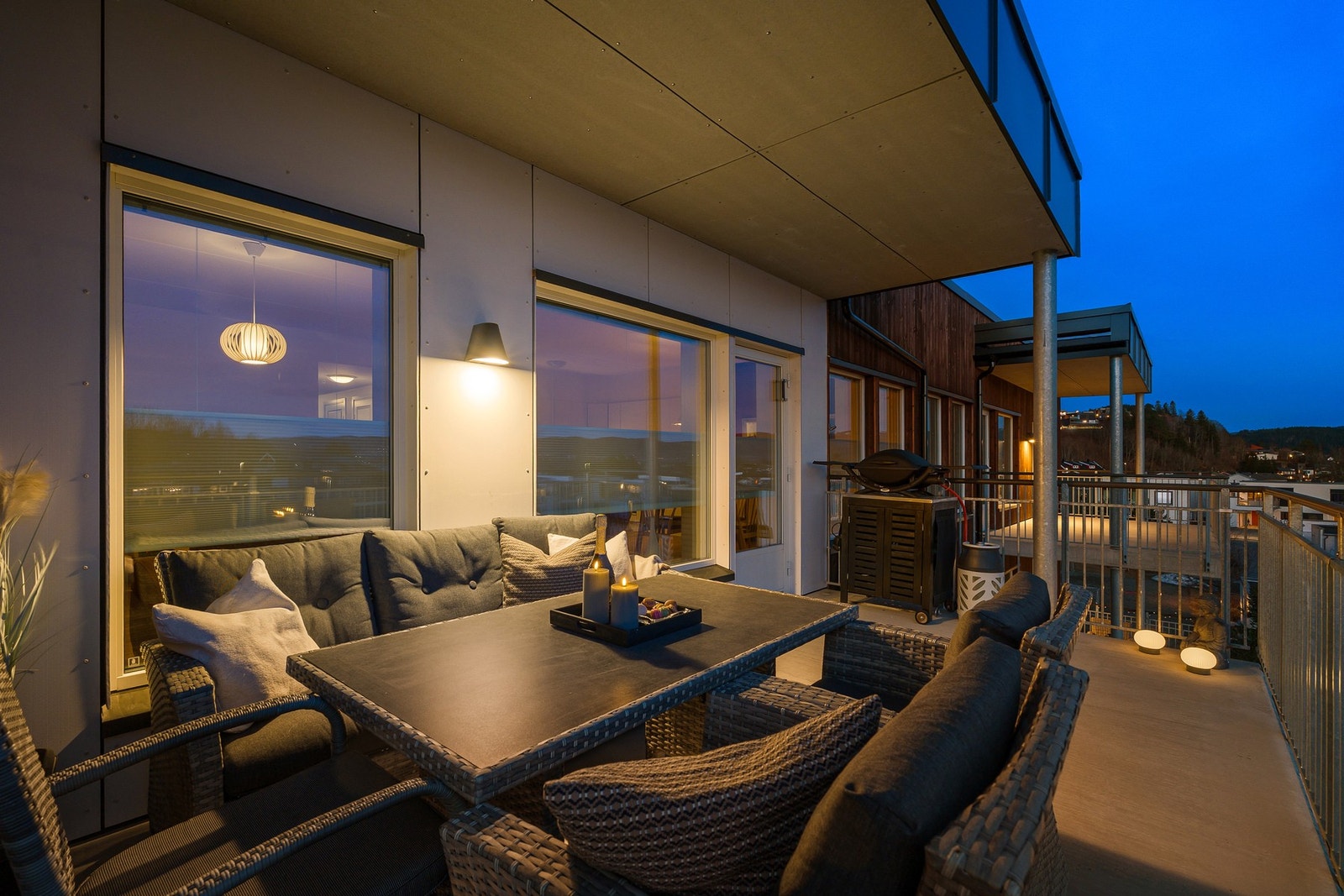 Kveldsfoto Galleribilde