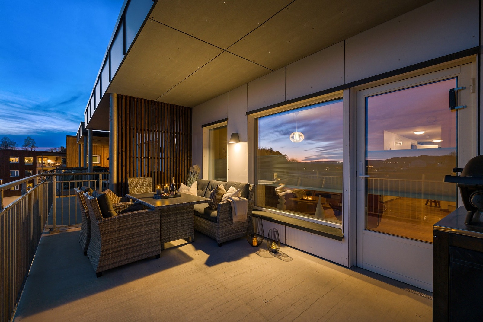 Kveldsfoto Galleribilde