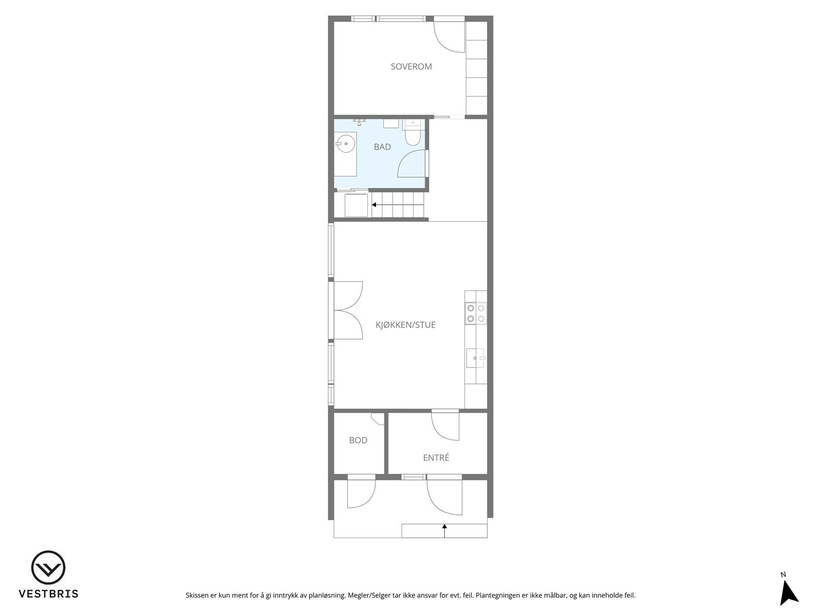 1st_floor_163_snikvegen_vormedal_without_dim Galleribilde