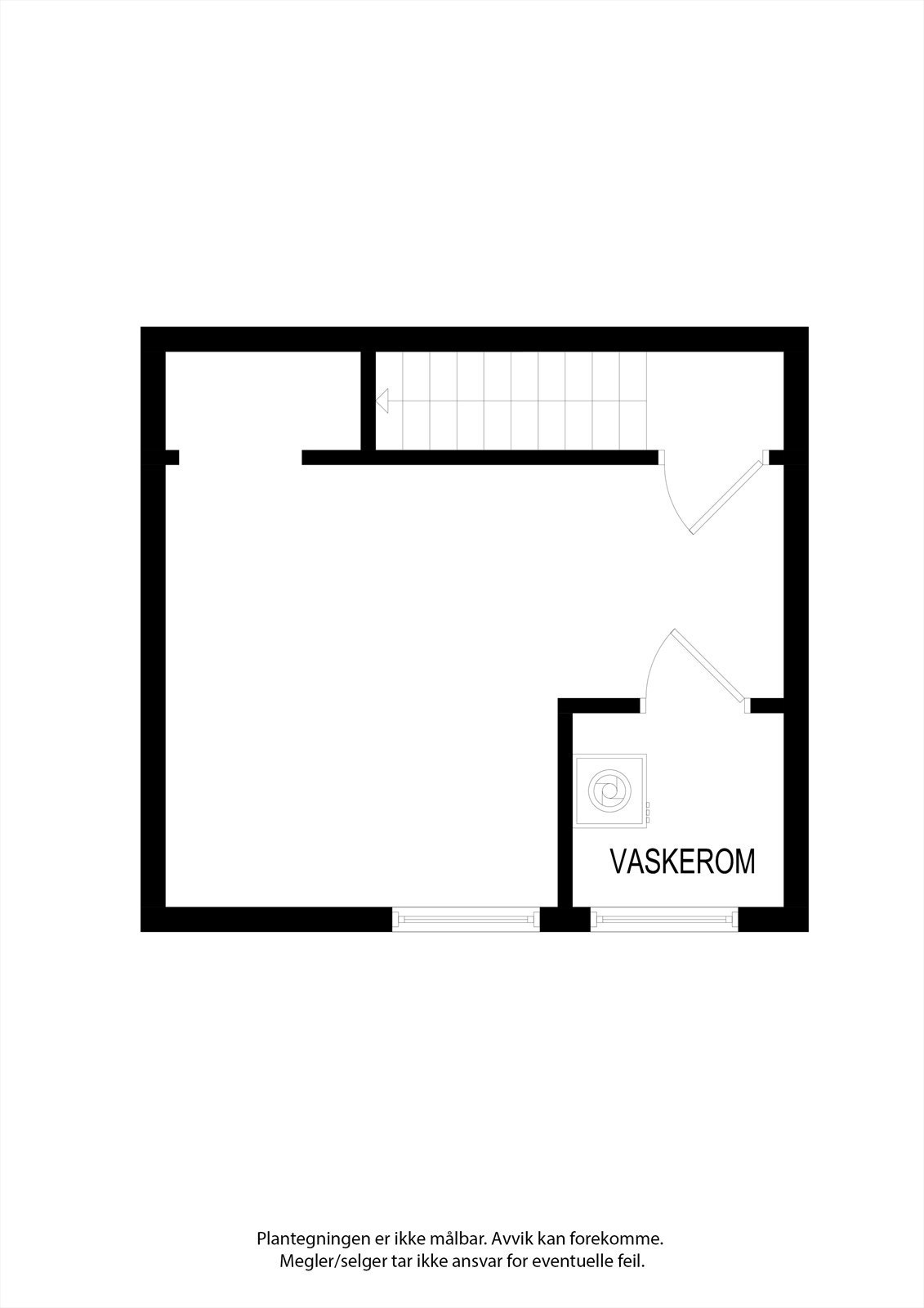 Plantegning kjeller. Galleribilde