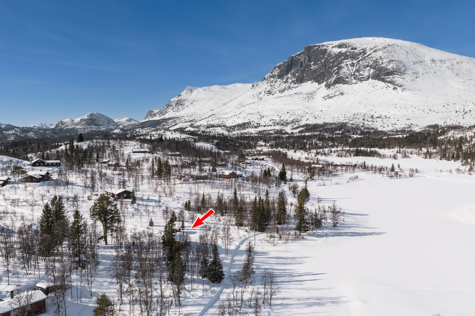 Skisporet går rett utenfor døren vintestid! Galleribilde