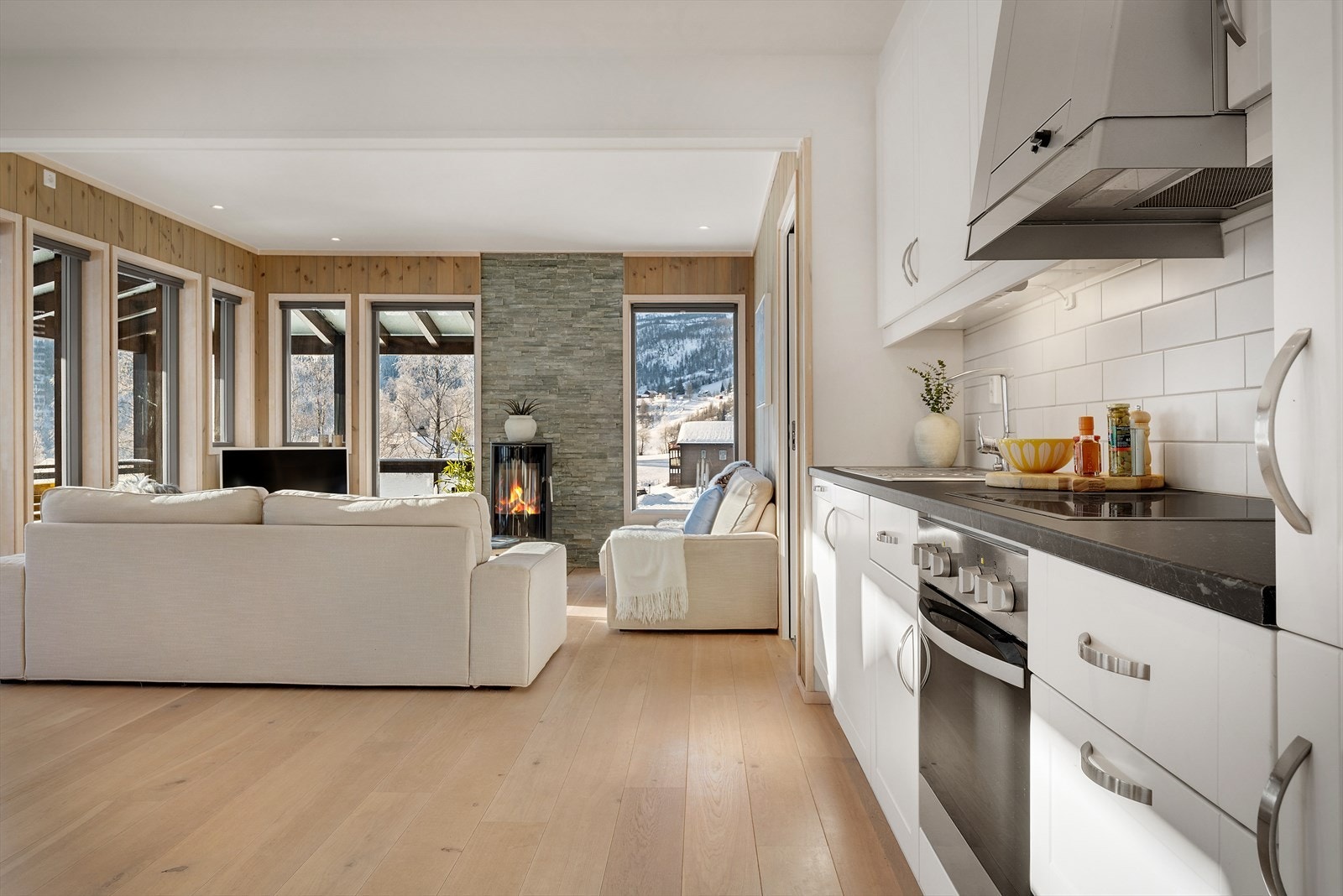 Avtrekk via kjøkkenventilatoren Galleribilde