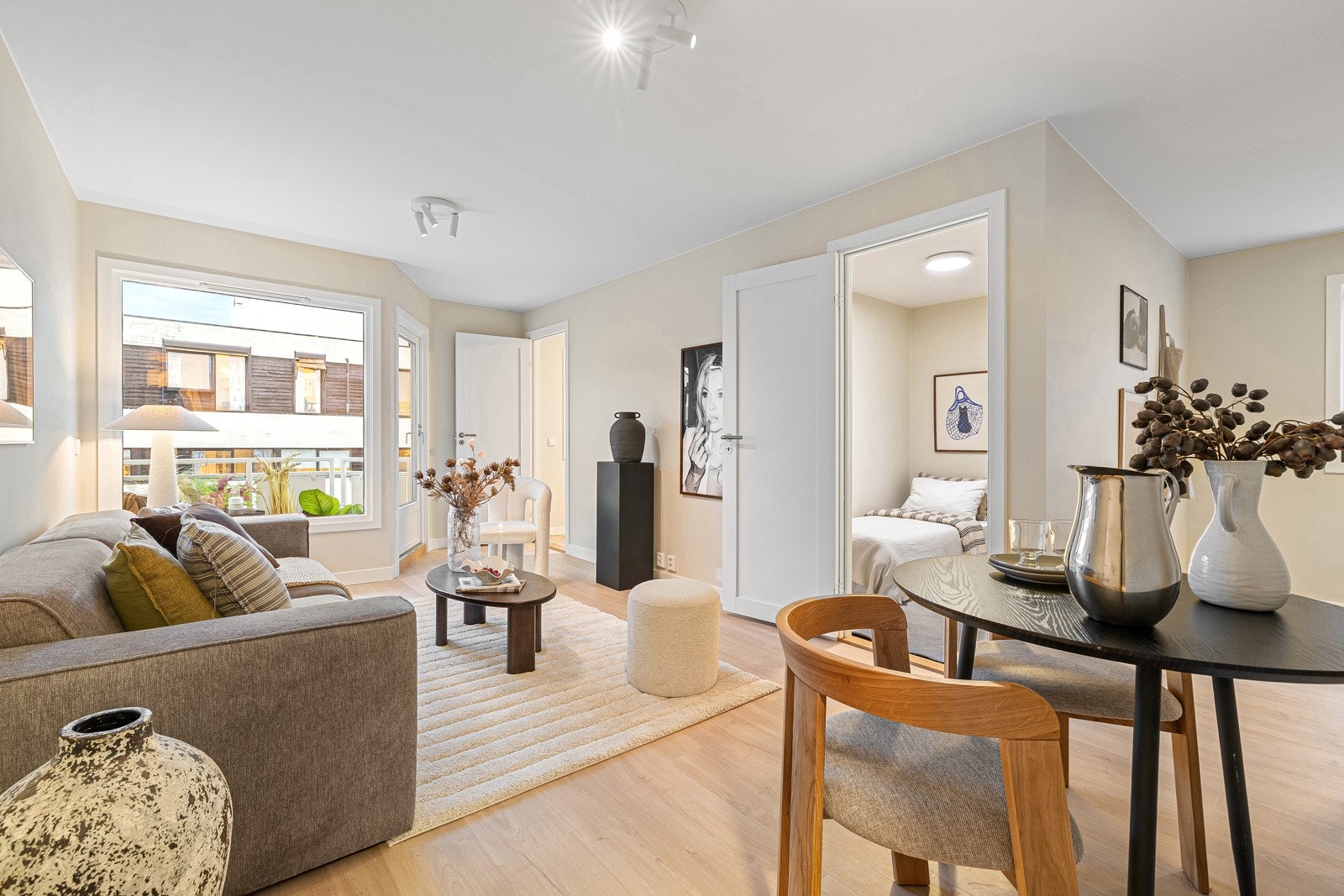 Toppleilighet med heis. Galleribilde