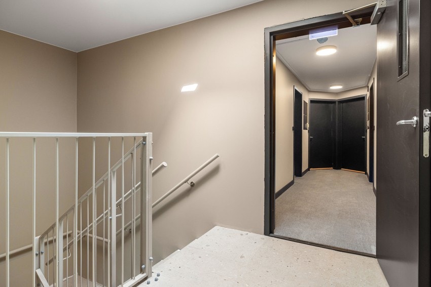 Fellesarealer i alle plan er pusset opp i 2025. Galleribilde