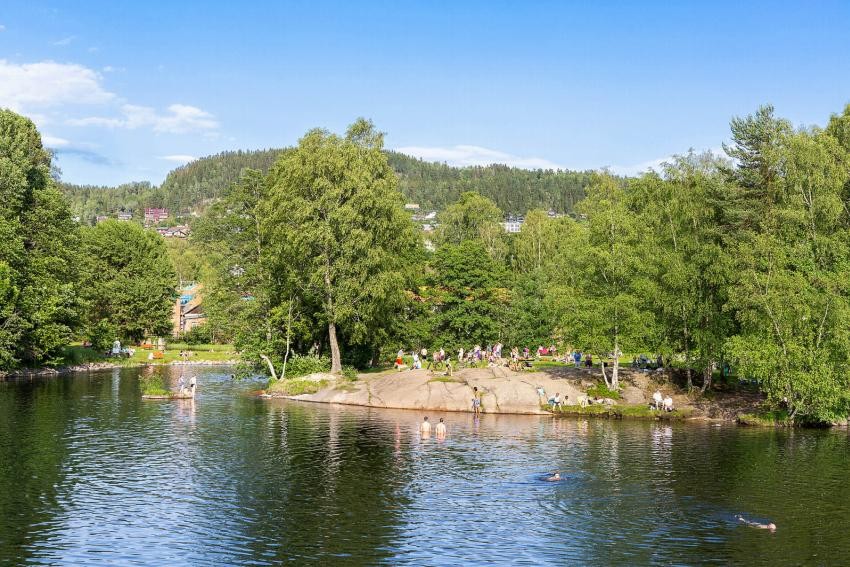 Det er også fine bademuligheter i nærområdet Galleribilde