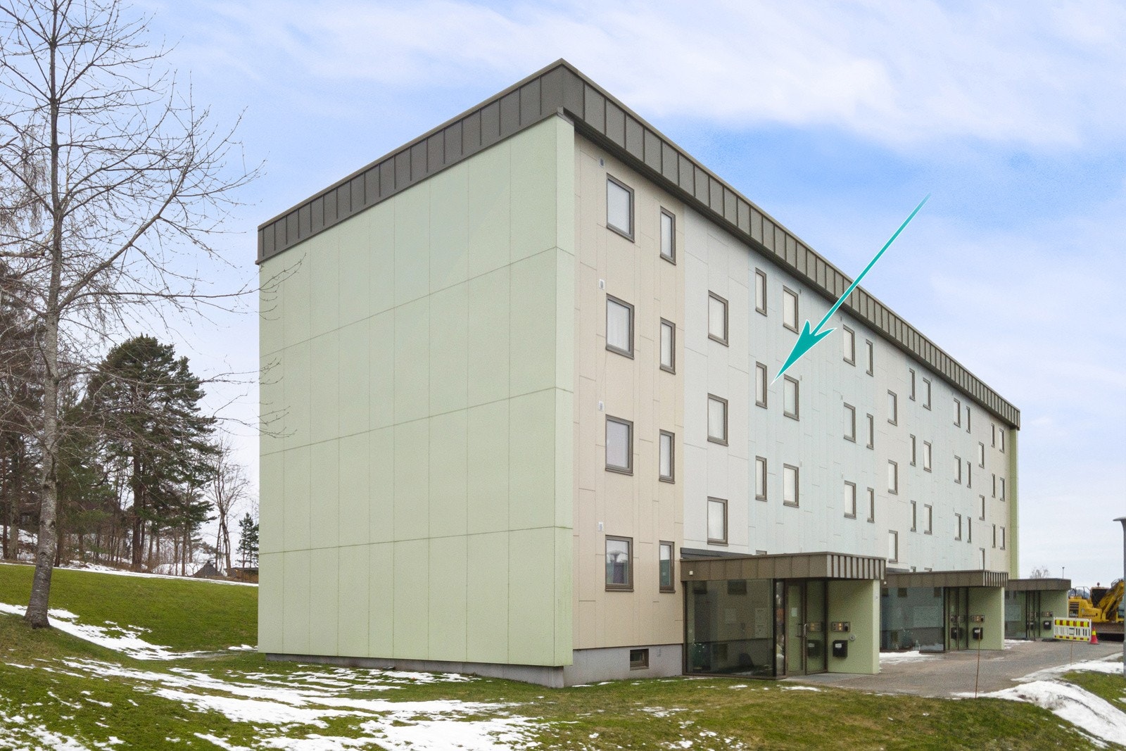 Inngangsparti er nytt i 2020. Galleribilde