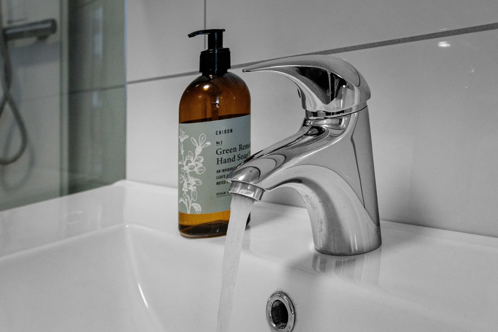 Detaljbilde fra bad. Galleribilde