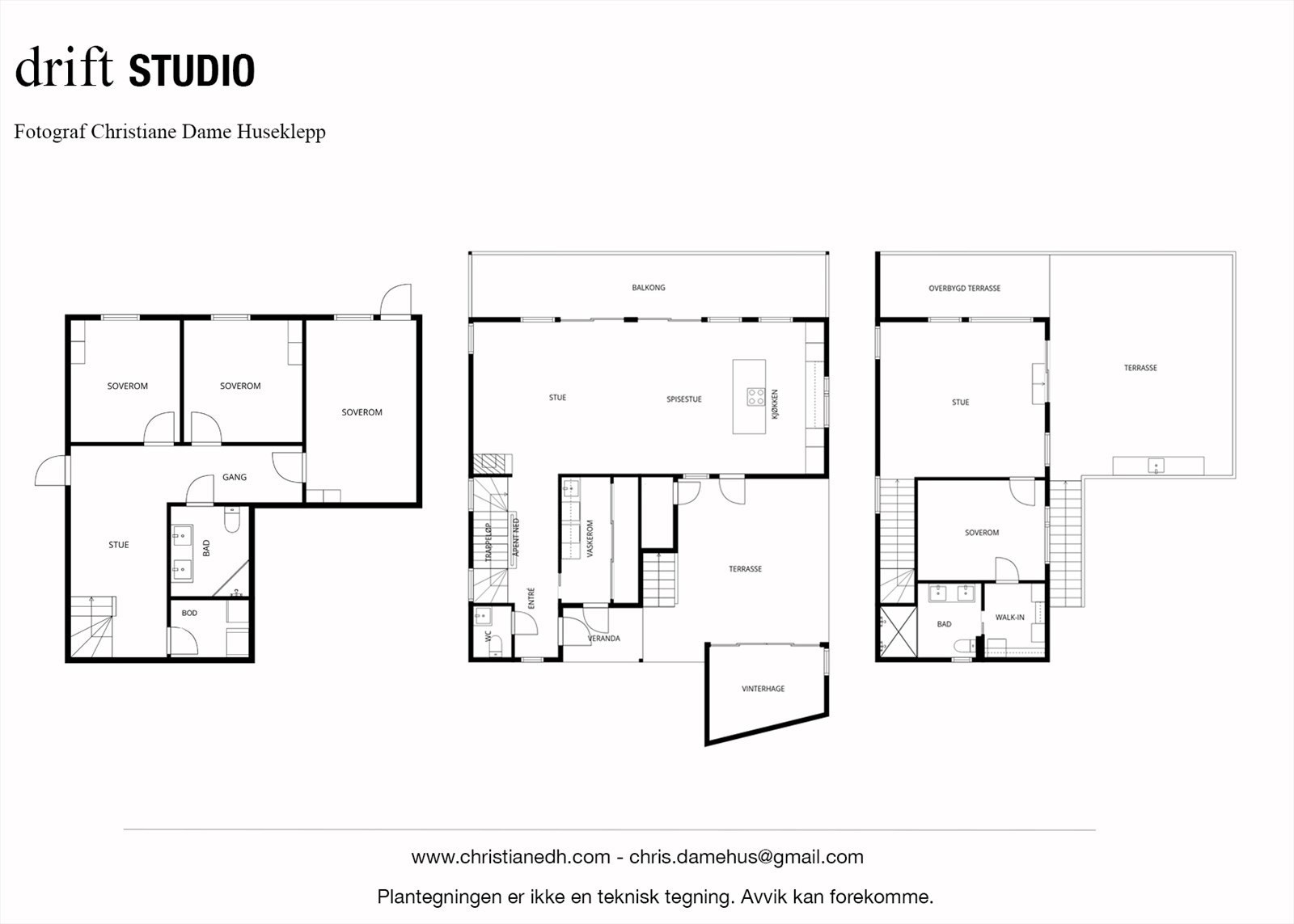 Plantegning for boligen. Galleribilde