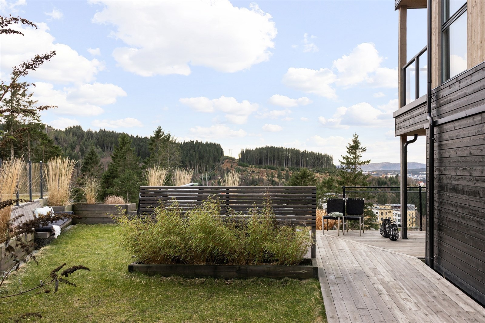 Pent opparbeidet uteområdet. Galleribilde