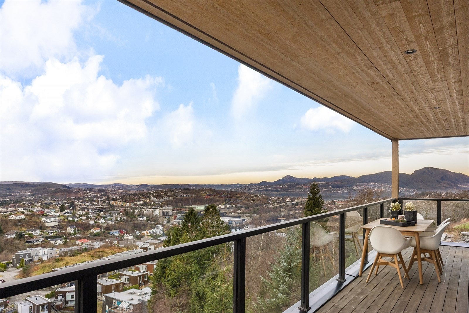 Her kan morgenkaffen og helgefrokosten virkelig nytes. Galleribilde