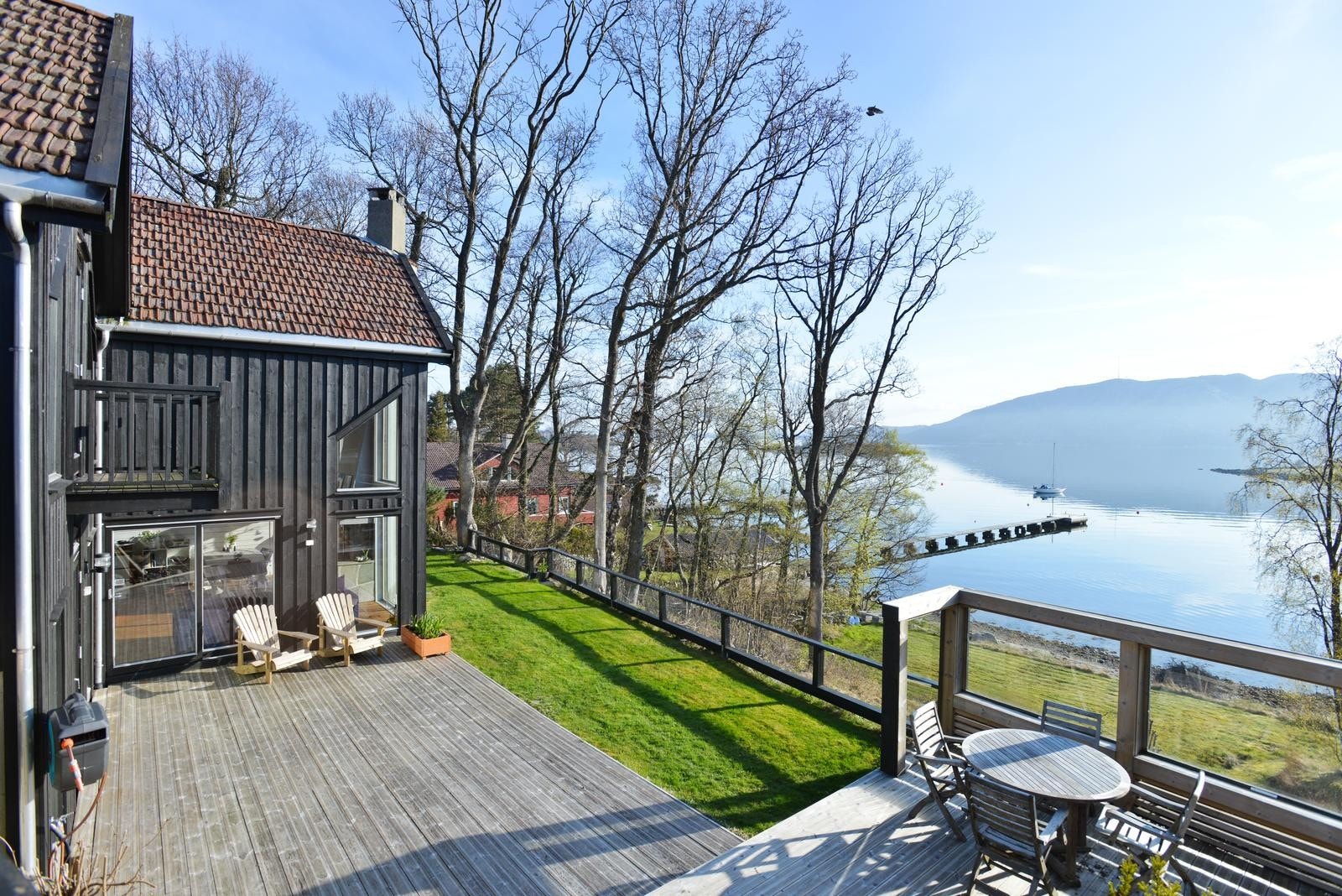 Terrasse og utsikt Galleribilde