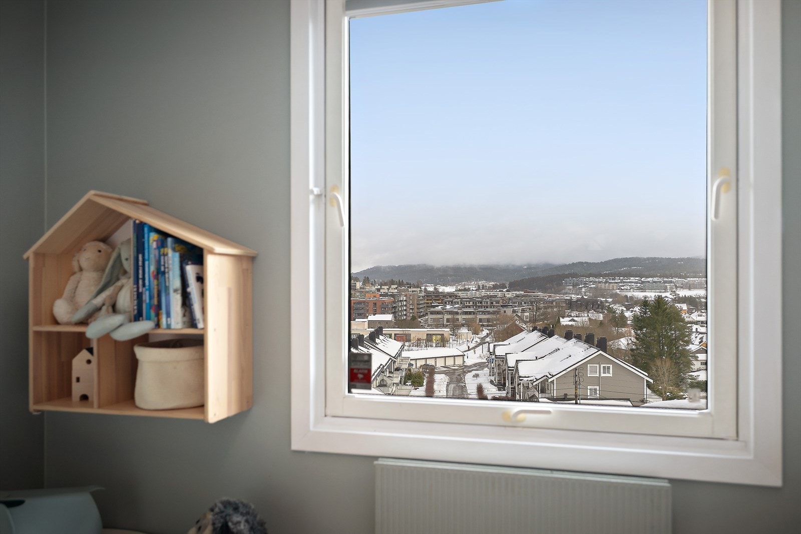 Flott utsikt fra soverommene. Galleribilde