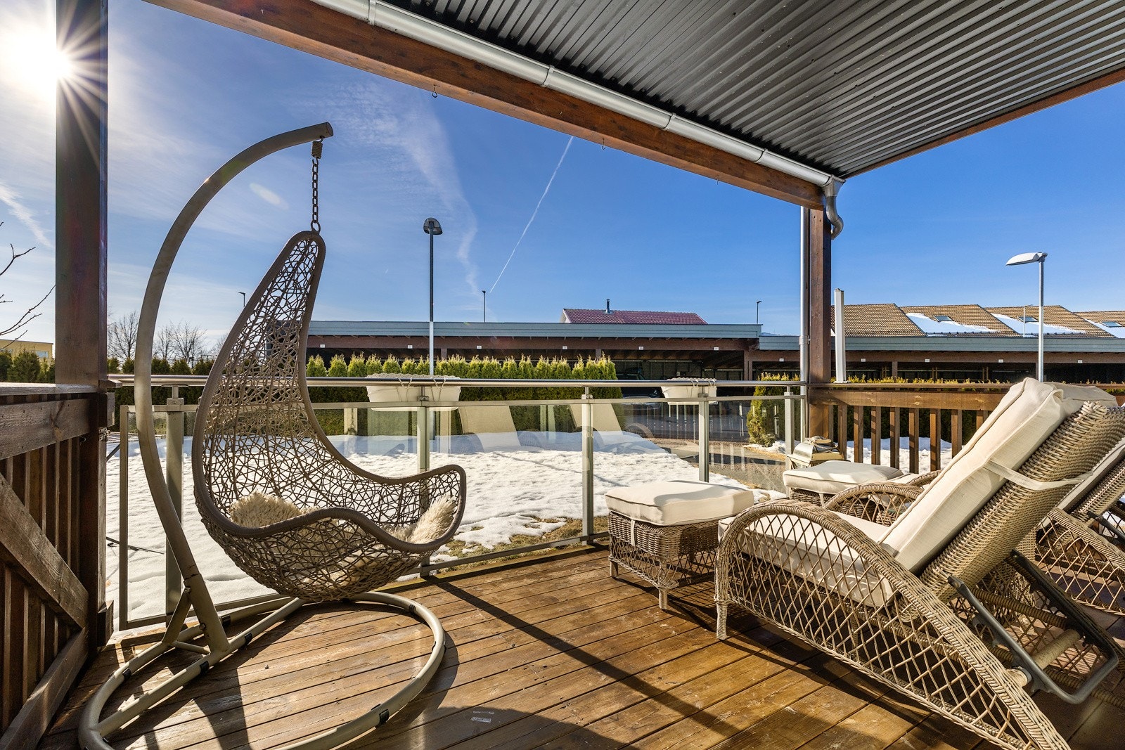 Sydvendt terrasse Galleribilde